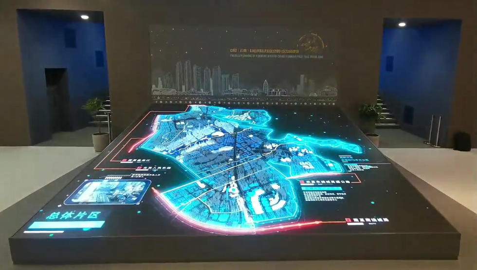 城市规划数字沙盘模型制作