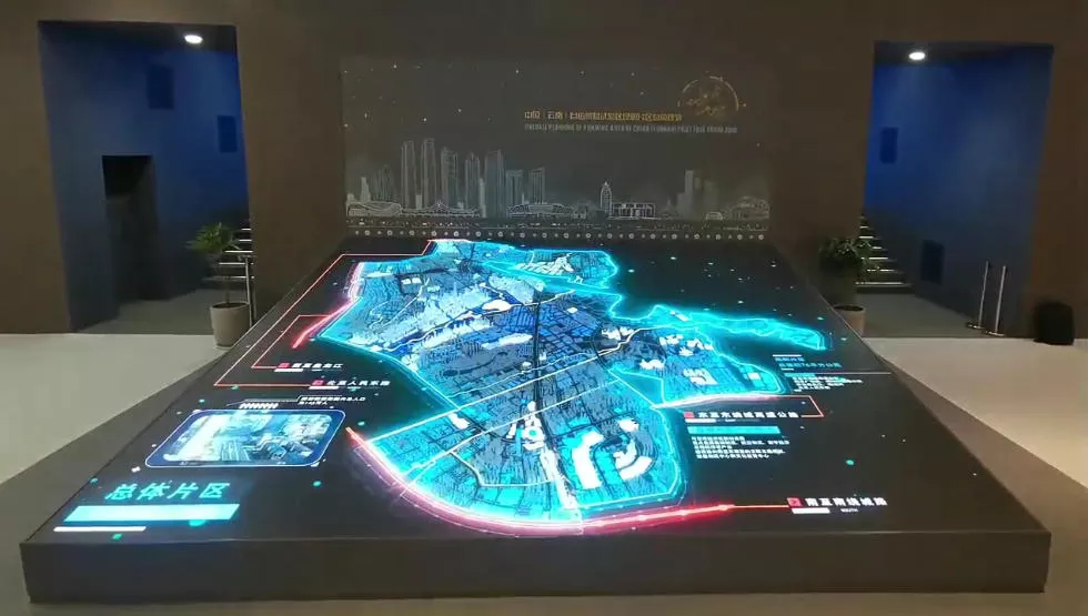 城市规划数字沙盘模型制作