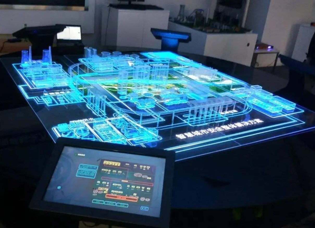 智慧城市数字沙盘模型制作 互动投影沙盘模型定制