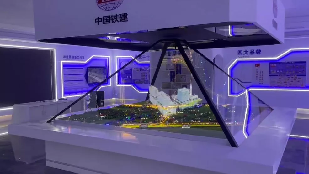 铁建项目投影模型制作 全息投影沙盘模型定制